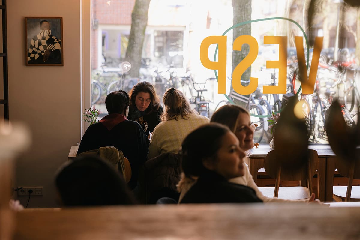 Groepsdiner Amsterdam West bij Proeflokaal Vesp